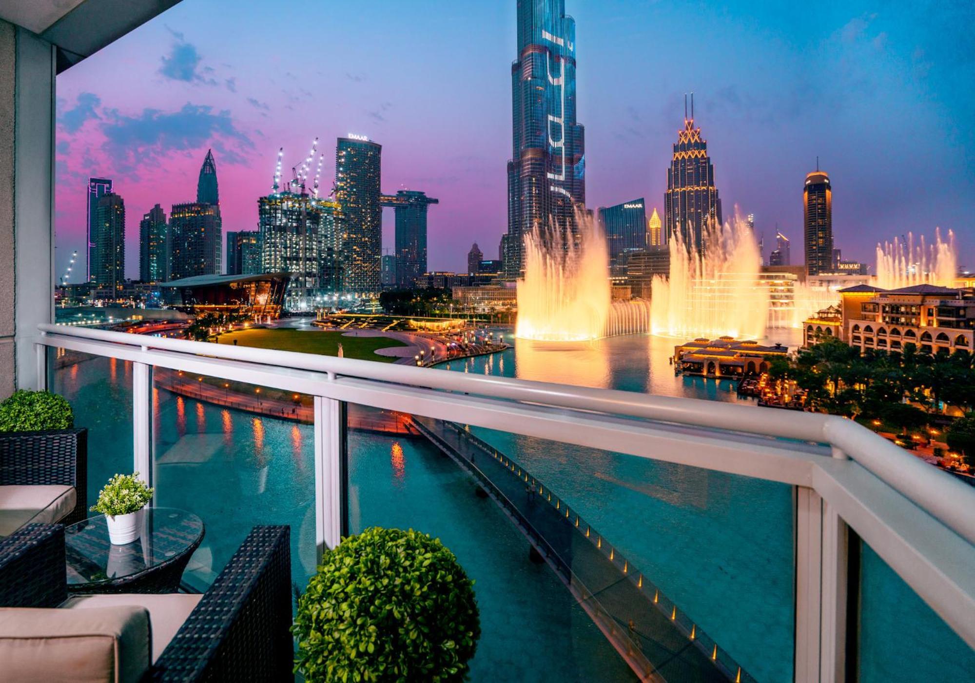 Elite Royal Apartment - Full Burj Khalifa & Fountain View - Premier - 2 Bedrooms & 1 Open Bedroom Without Partition Dubai Exterior photo