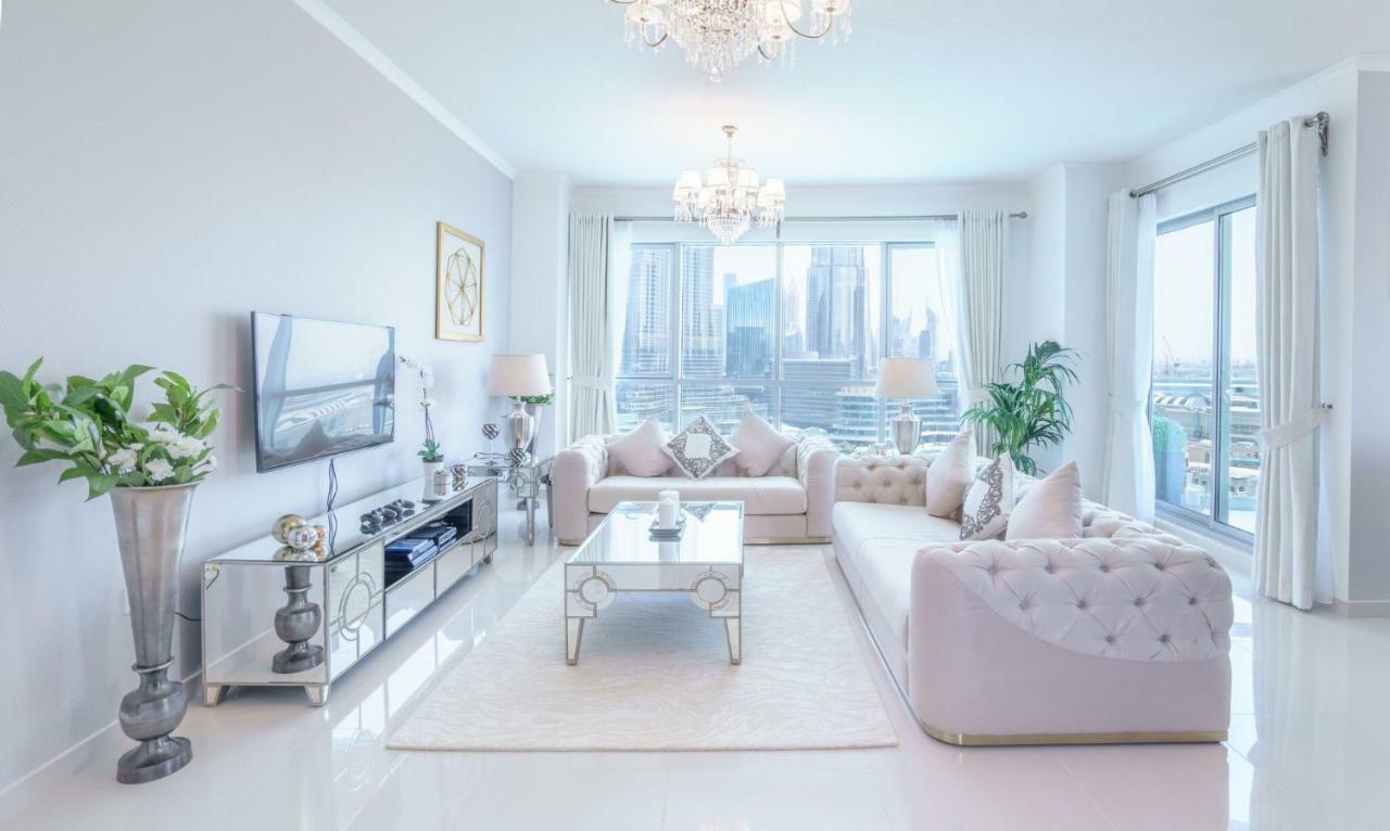 Elite Royal Apartment - Full Burj Khalifa & Fountain View - Premier - 2 Bedrooms & 1 Open Bedroom Without Partition Dubai Exterior photo